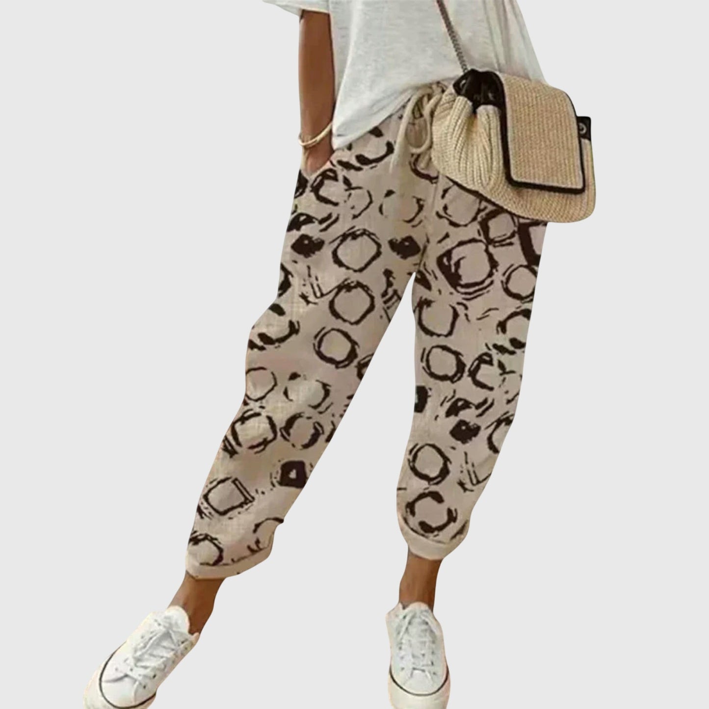 Nicole | Comfortable Cotton Trousers