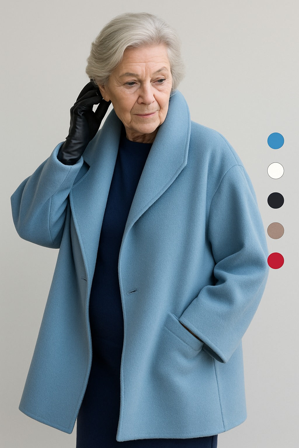 Margot – Graceful Autumn Coat