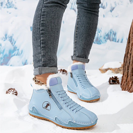 Léa | Comfortable Winter Ankle Boots with Ergonomic Support