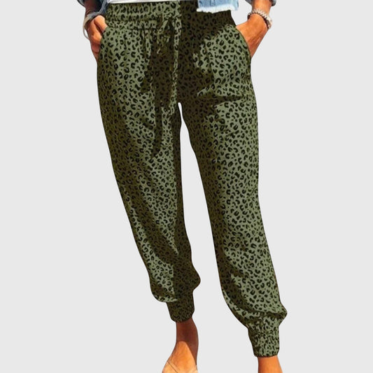 Emma| Leo Trousers with Wide Legs