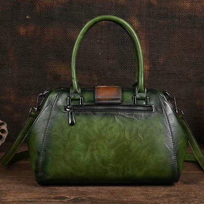 Liora™ - HAND BAG IN PREMIUM WITH FLORAL ENGRAVING