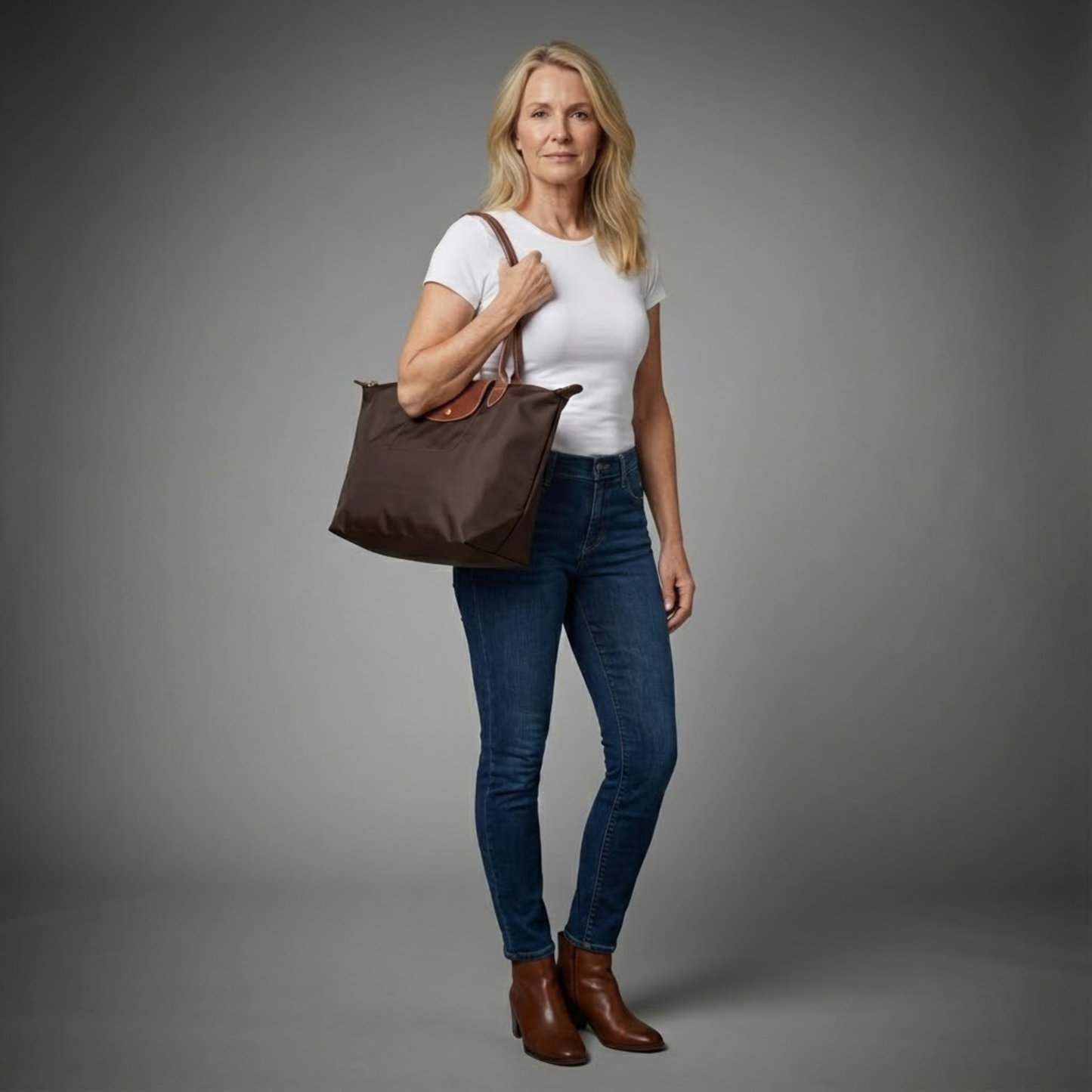 Chario - Large Le Pliage Tote, Terra