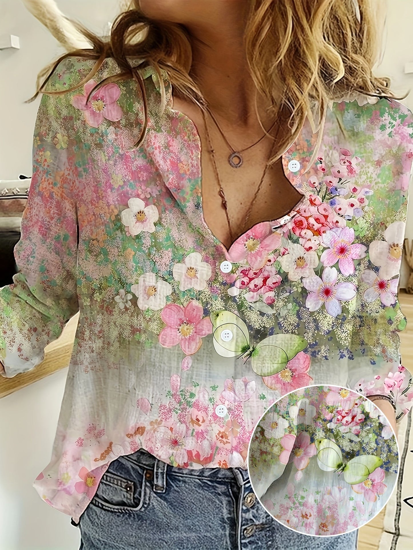 LEURA™ - FLORAL BOHO BLOUSE