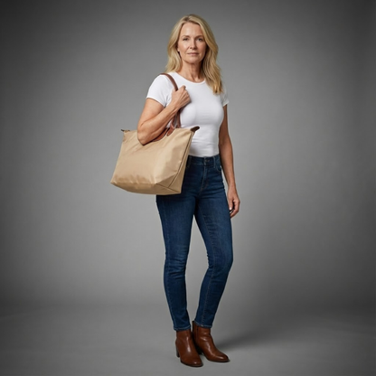 Chario - Large Le Pliage Tote, Paper