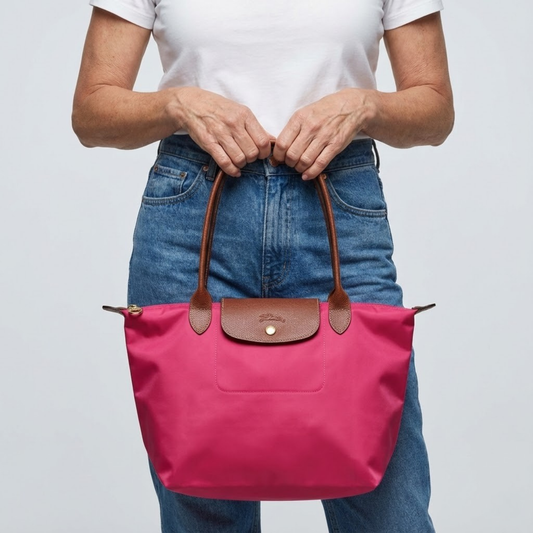 Chario - Large Le Pliage Tote, Grenadine