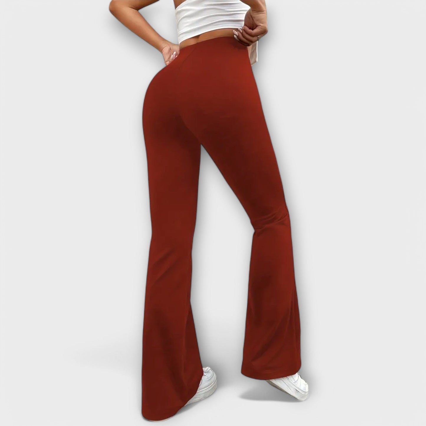 Morgan | Relaxed Trousers with Flared Leg