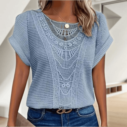 Karin™ - ELEGANT IBIZA-STYLE BLOUSE