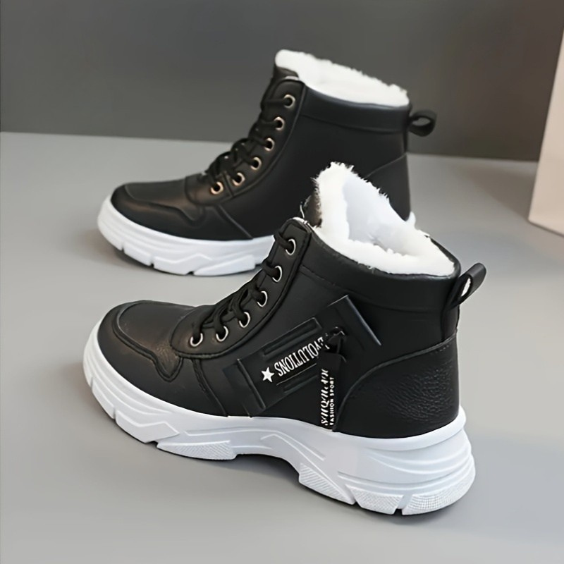 Stephanie | warm lace-up winter boots