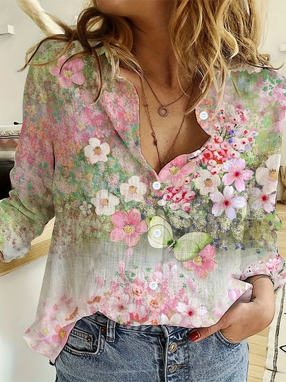 LEURA™ - FLORAL BOHO BLOUSE