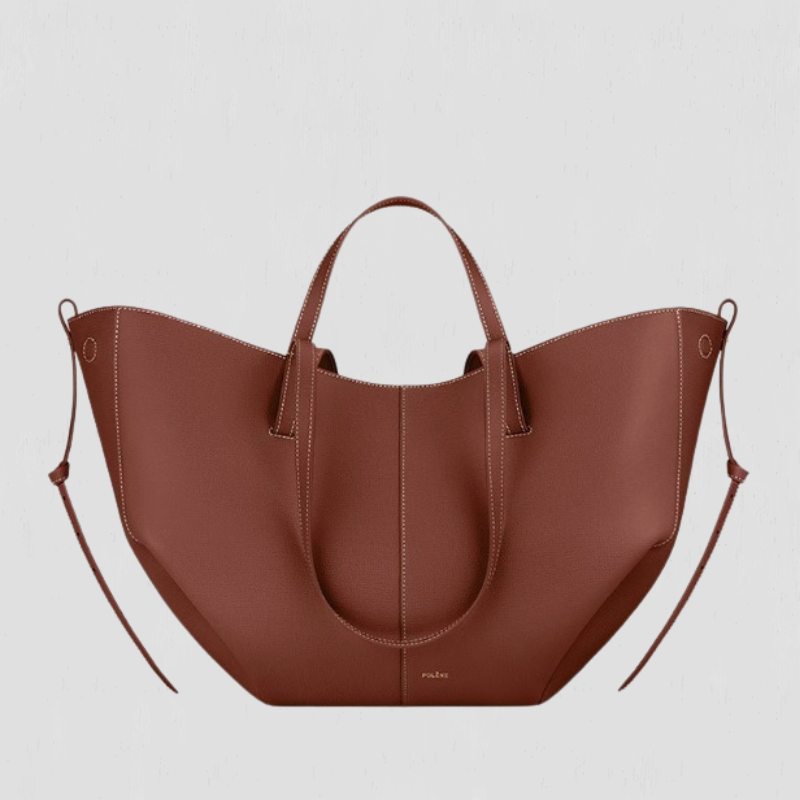 Pernilla™ - STRUCTURED TOTE BAG WITH SIDE GATHERING