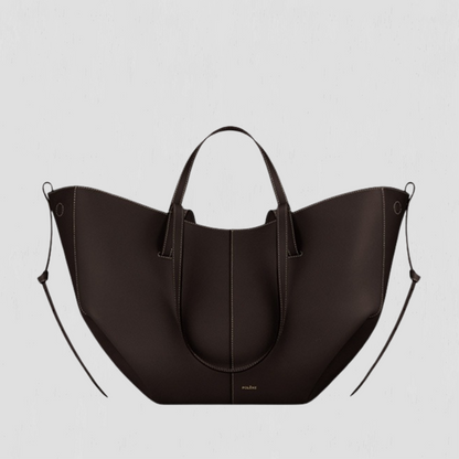 Pernilla™ - STRUCTURED TOTE BAG WITH SIDE GATHERING