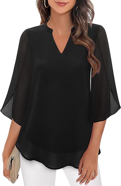 CELESTE™ - CHIC LAYERED BLOUSE