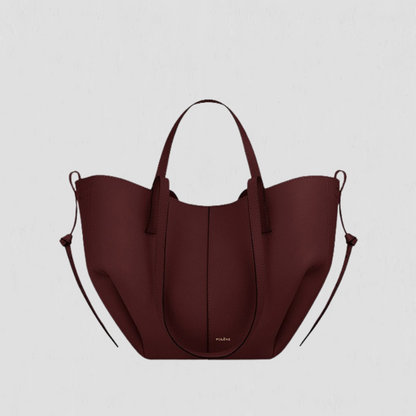 Pernilla™ - STRUCTURED TOTE BAG WITH SIDE GATHERING
