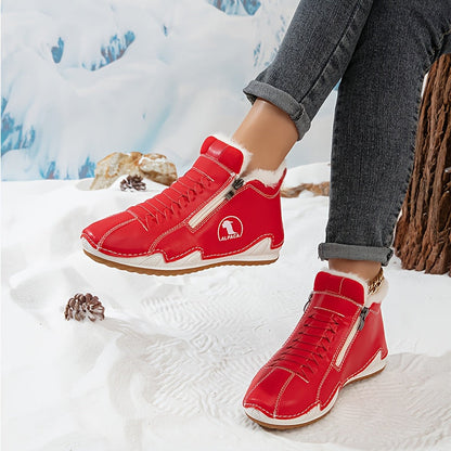 Léa | Comfortable Winter Ankle Boots with Ergonomic Support