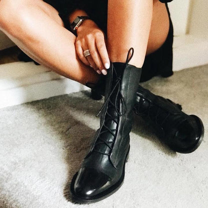 Taylor | Elegant Leather Heeled Boots