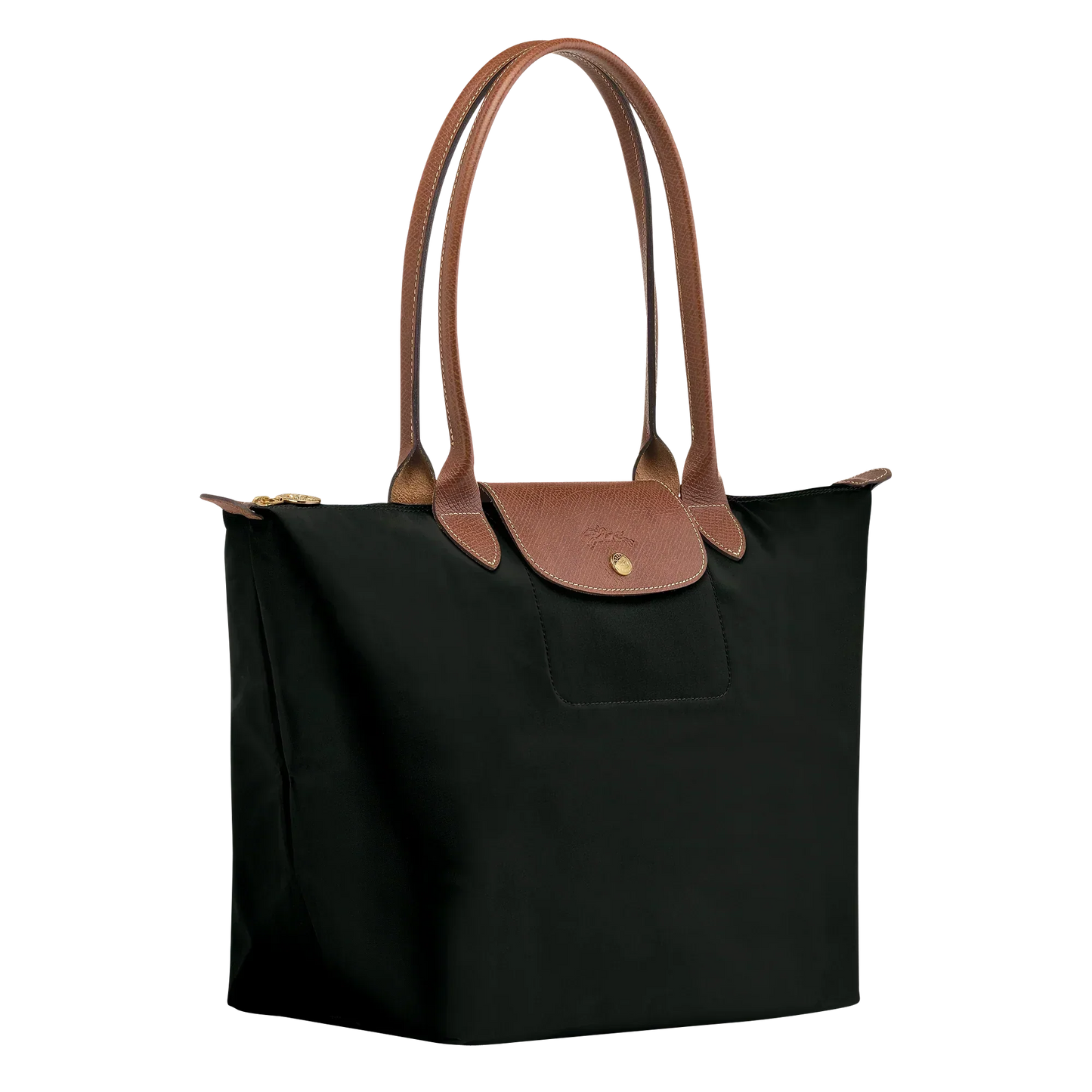 Chario - Large Le Pliage Tote, Black