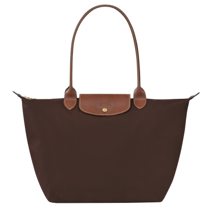 Chario - Large Le Pliage Tote, Ebony