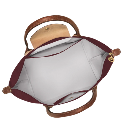 Chario - Large Le Pliage Tote, Burgundy