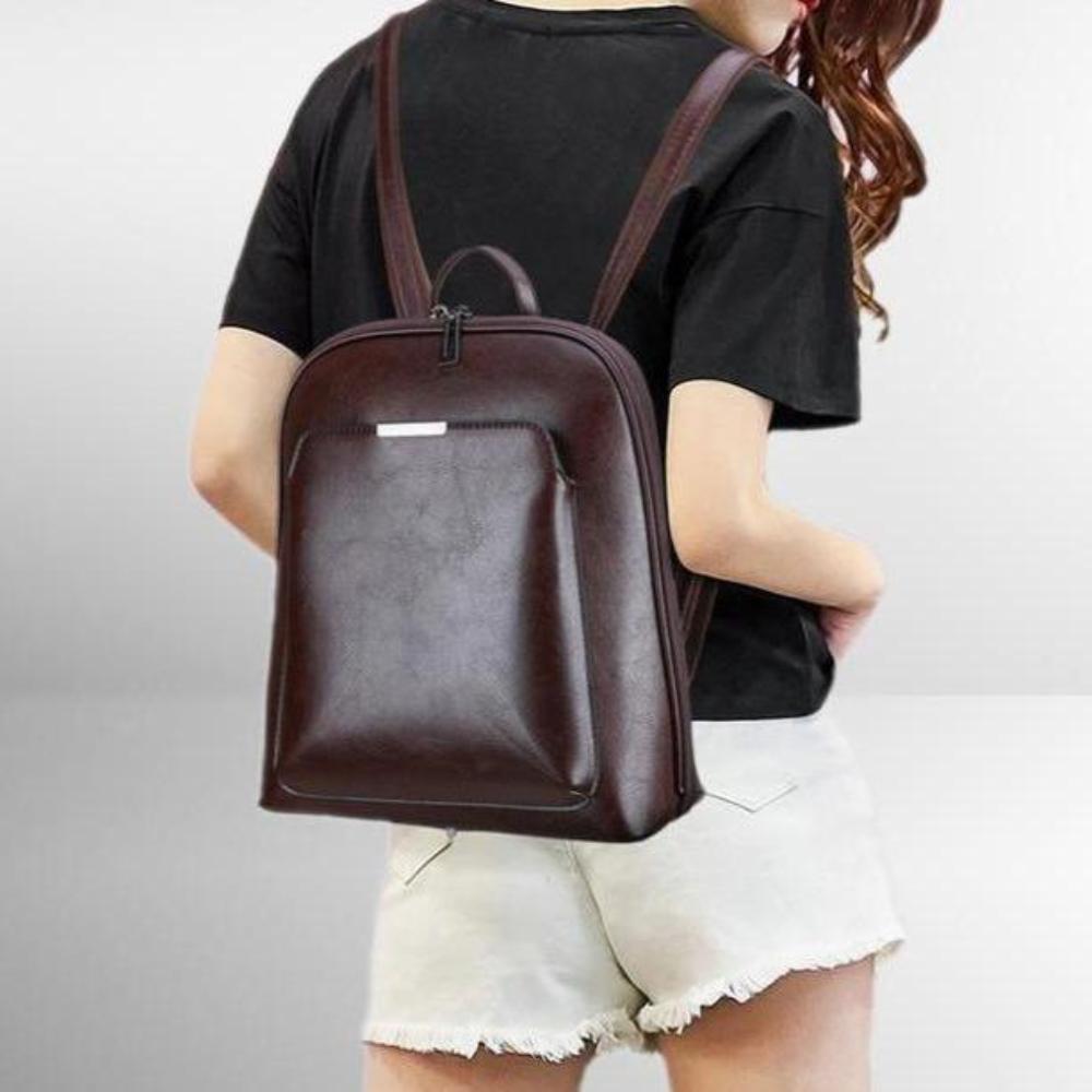 Eliza™ - CLASSIC BACKPACK WITH DOUBLE ZIP OPENING