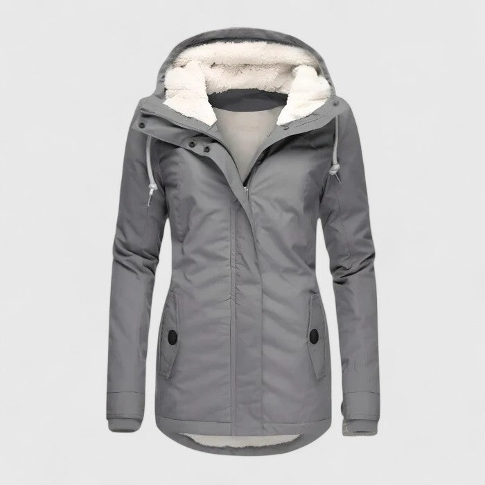 Seravia – Waterproof Winter Jacket with Hood