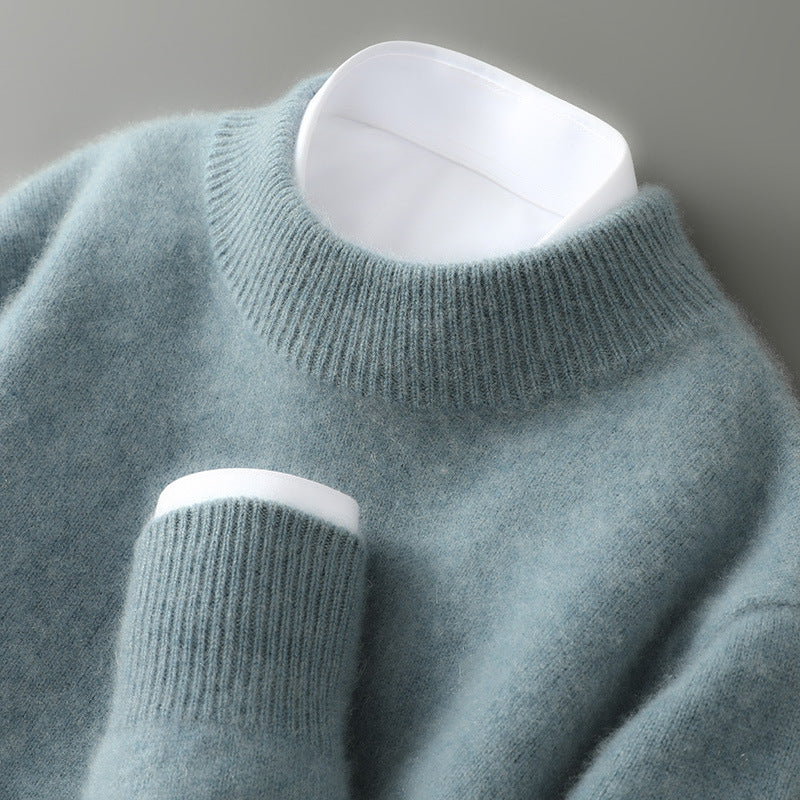 Silvia - Elegant Cashmere Sweater (Green)