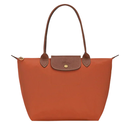 Chario - Large Le Pliage Tote, Brick