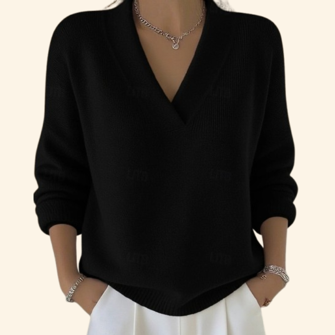 Noor | V-Neck Sweater