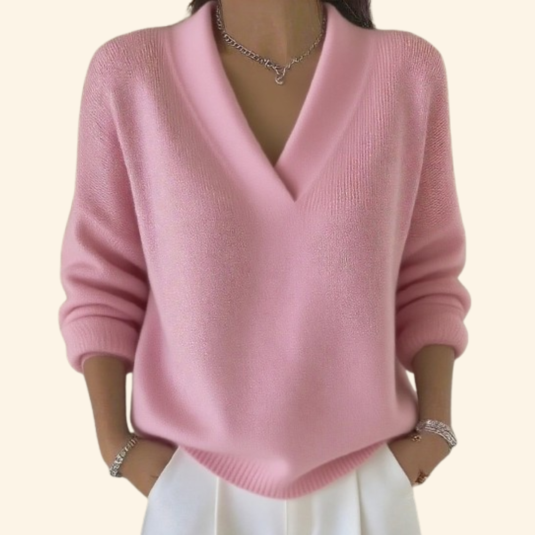 Noor | V-Neck Sweater