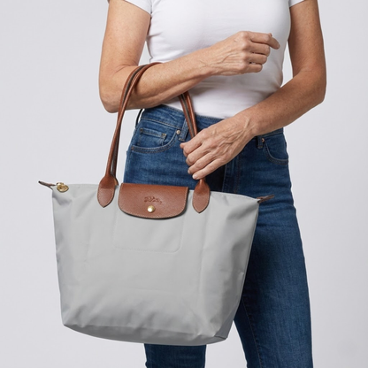 Chario - Large Le Pliage Tote, Steel