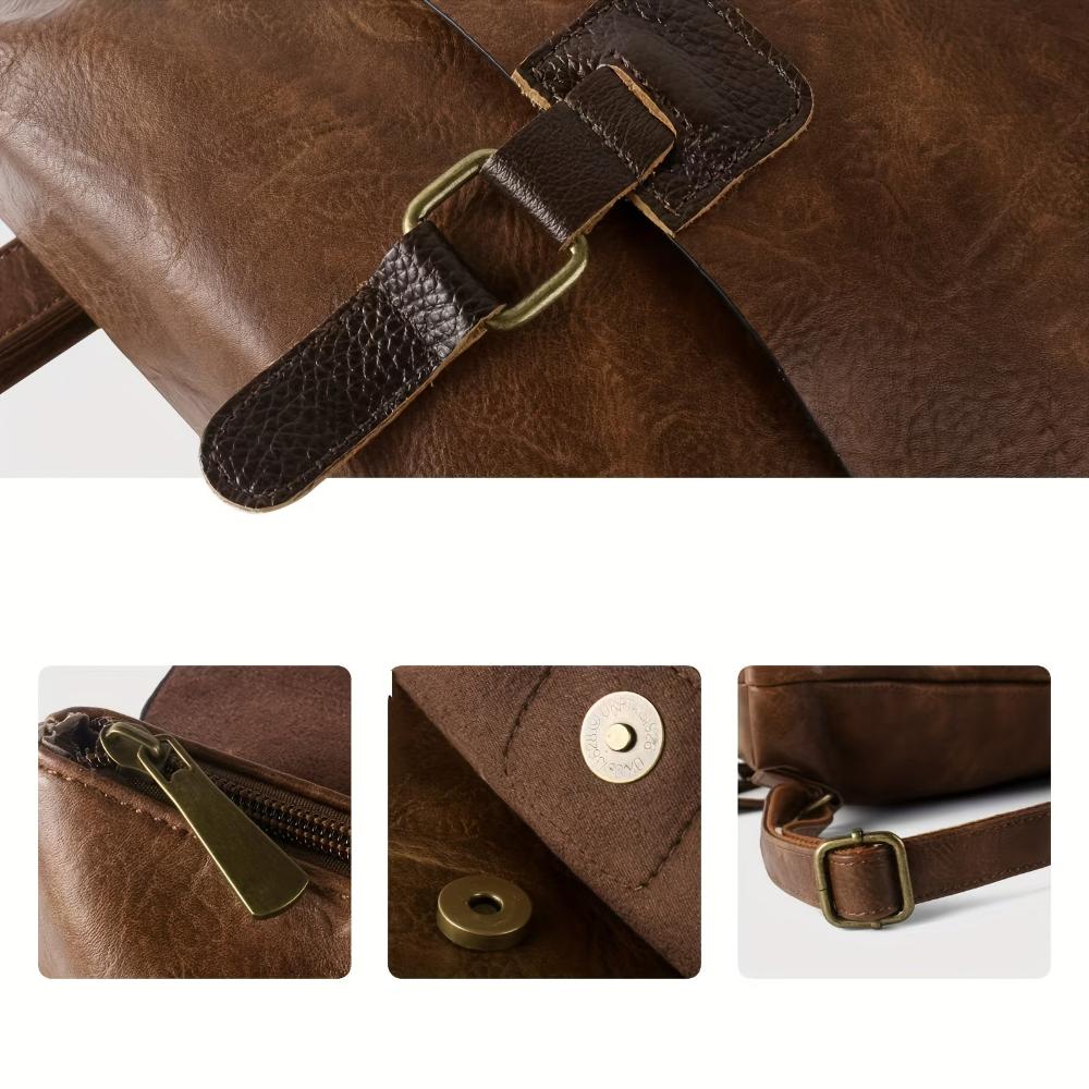 Marlowe™ - MULTIFUNCTIONAL RETRO BACKPACK WITH TIMELESS STYLE