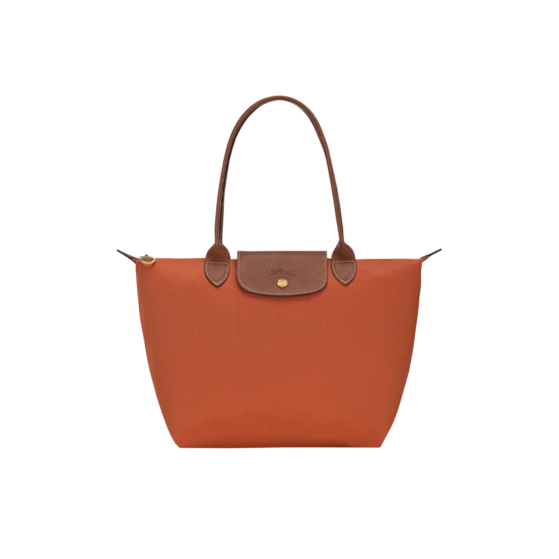 Chario - Large Le Pliage Tote, Brick