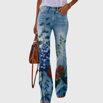 Jessy | Pants with Flowers