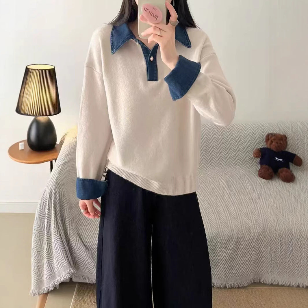 Seneca™ - VERSATILE LOOSE-FIT TOP WITH STAND COLLAR