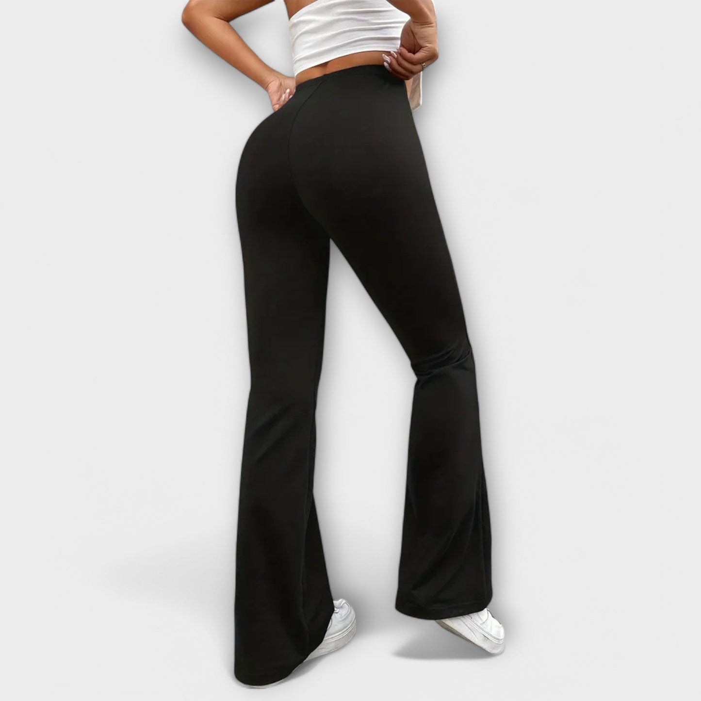 Morgan | Relaxed Trousers with Flared Leg