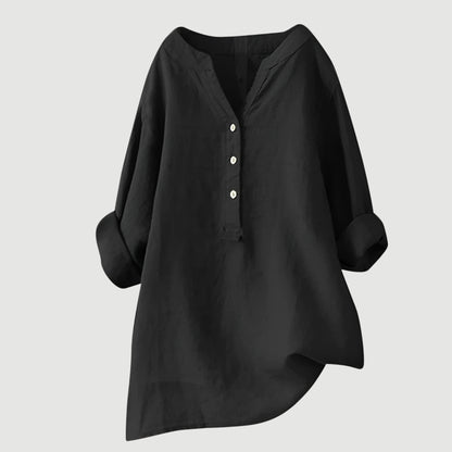Nayeli™ - AIRY AND COMFORTABLE SHIRT WITH BUTTONS