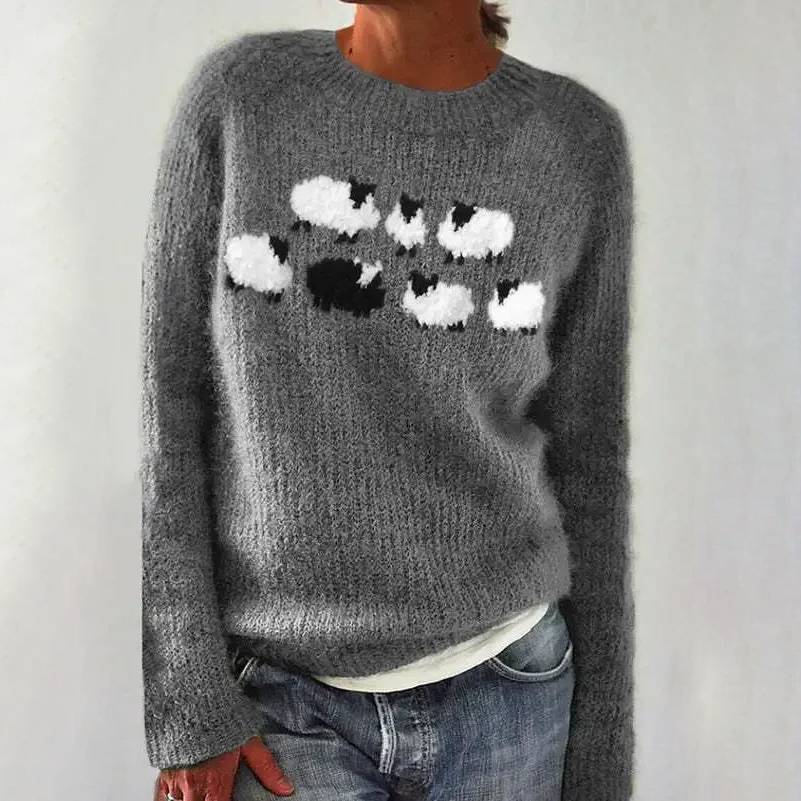 Bianka | Comfortable Cute Sheep Sweater