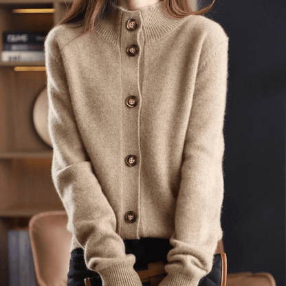 Anny - Cashmere Knitted Cardigan