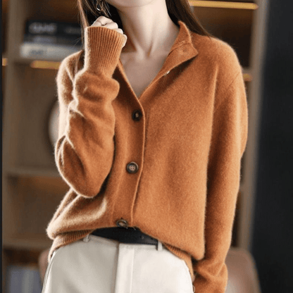 Anny - Cashmere Knitted Cardigan