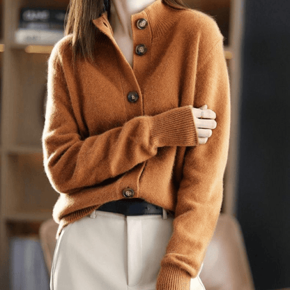 Anny - Cashmere Knitted Cardigan