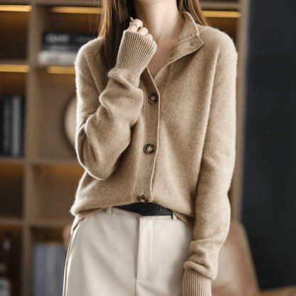 Anny - Cashmere Knitted Cardigan